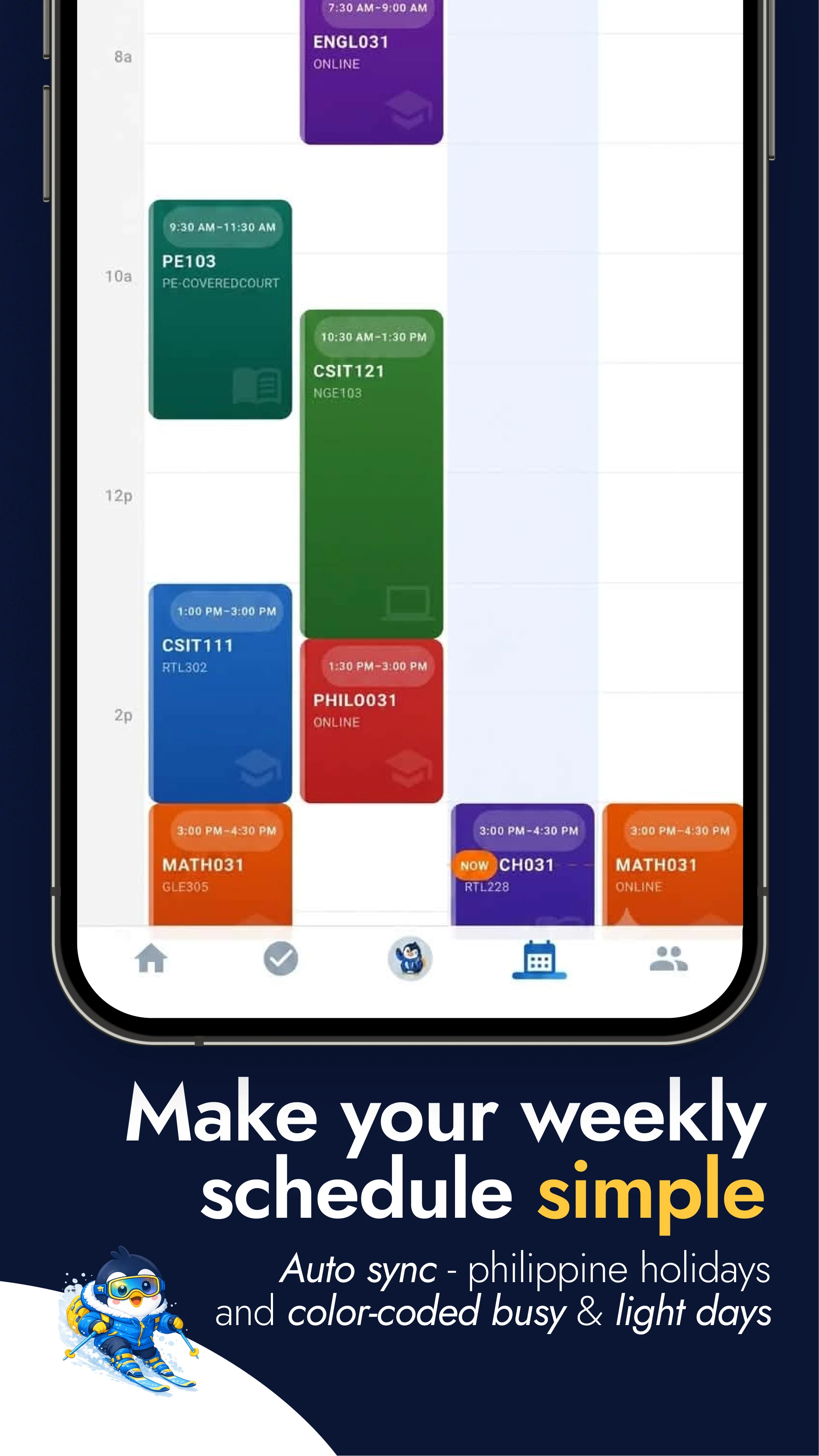 Eskwela: AI Schedule Scanner screenshot